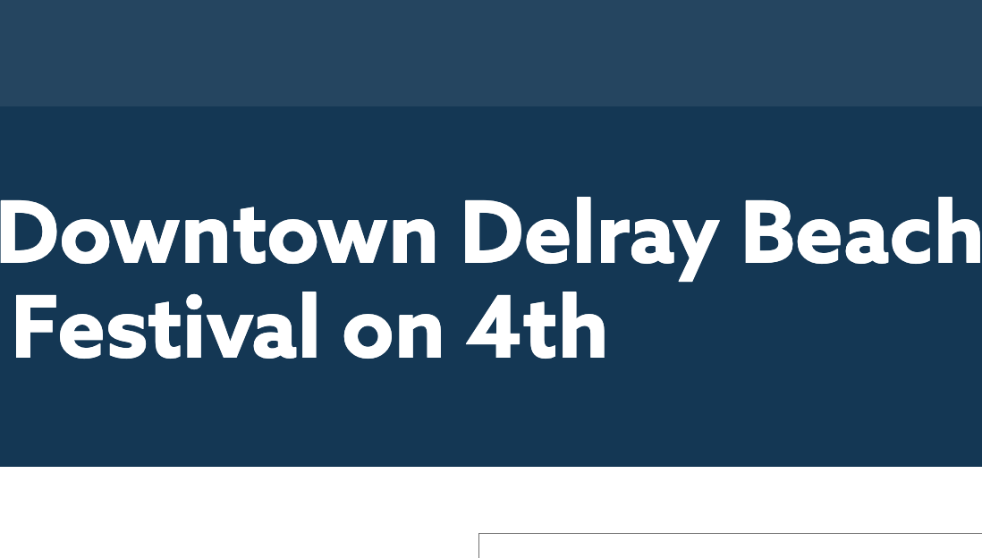 Downtown Delray Art Festival, Delray Beach, FL