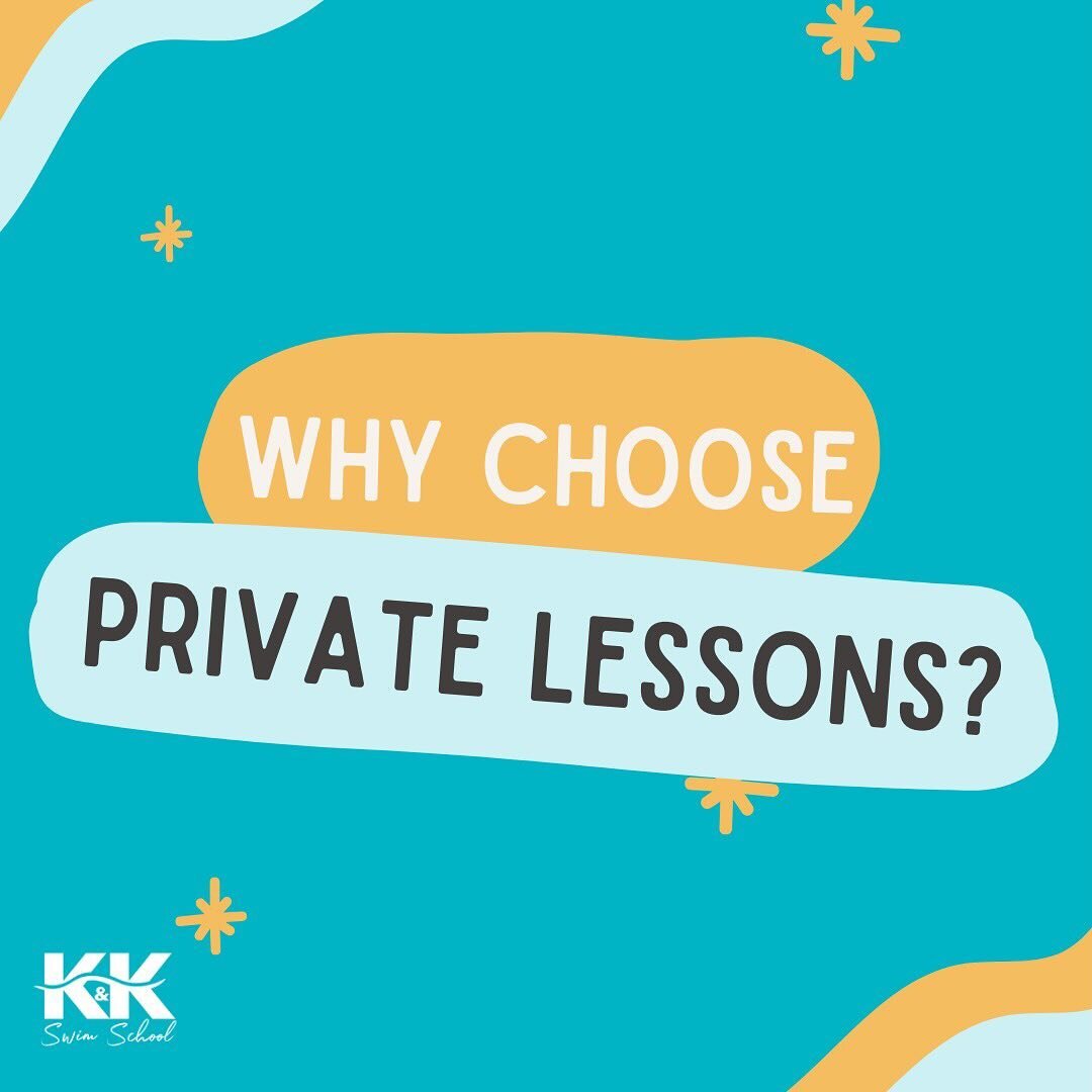 Considering signing up for K&amp;K&rsquo;s one-on-one swim lessons? 🤔

Swipe to see some of the benefits of taking private lessons over group sessions! 🏊&zwj;♀️

We have a limited number of lessons still available in Edmonton, Lethbridge, and Grand