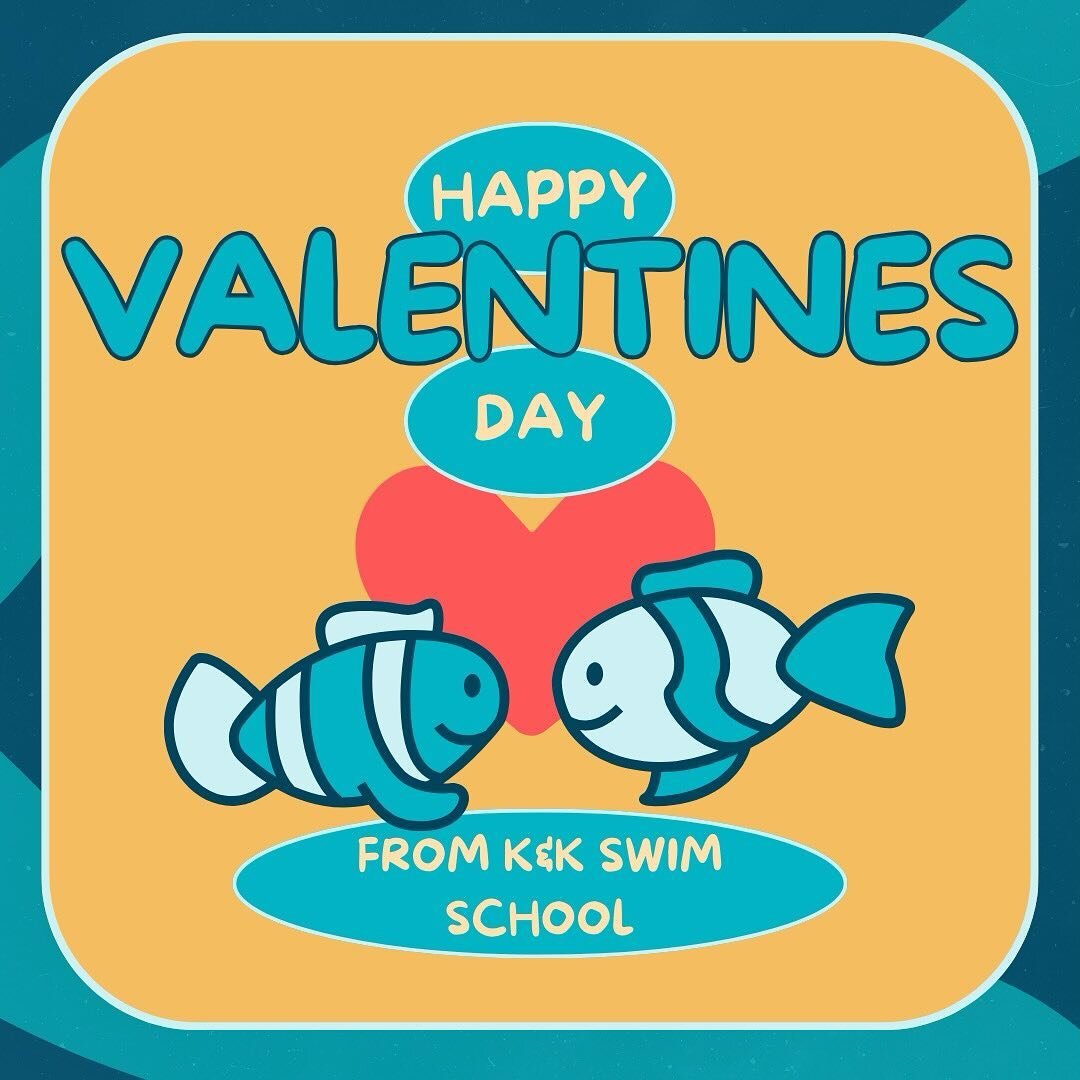 Happy Valentine&rsquo;s Day to our K&amp;K family! ❤️ 🌊

We hope you have a lovely day surrounded by your family and friends! We&rsquo;ll see you at the pool! 😊
&bull;
&bull;
&bull;
&bull;
&bull;
#privateswimminglessons #swimminglessons #winterswim