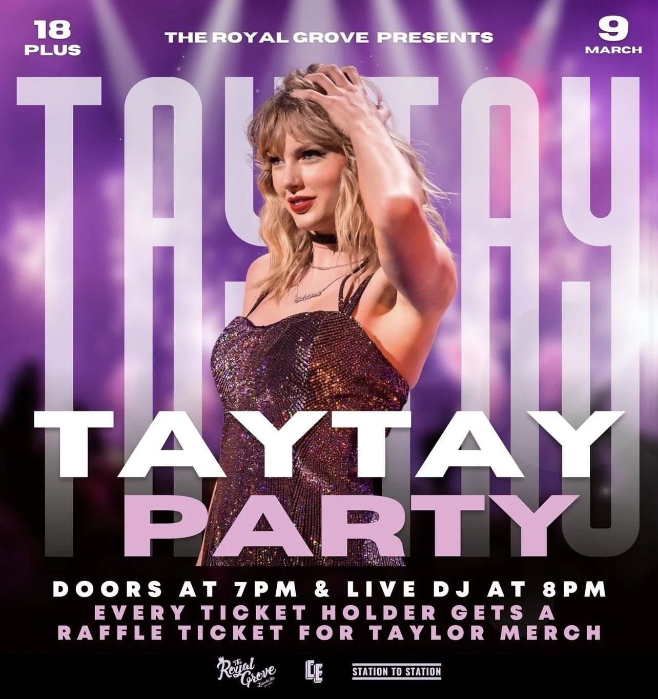 Tay Tay Party - The Royal Grove - Lincoln, NE