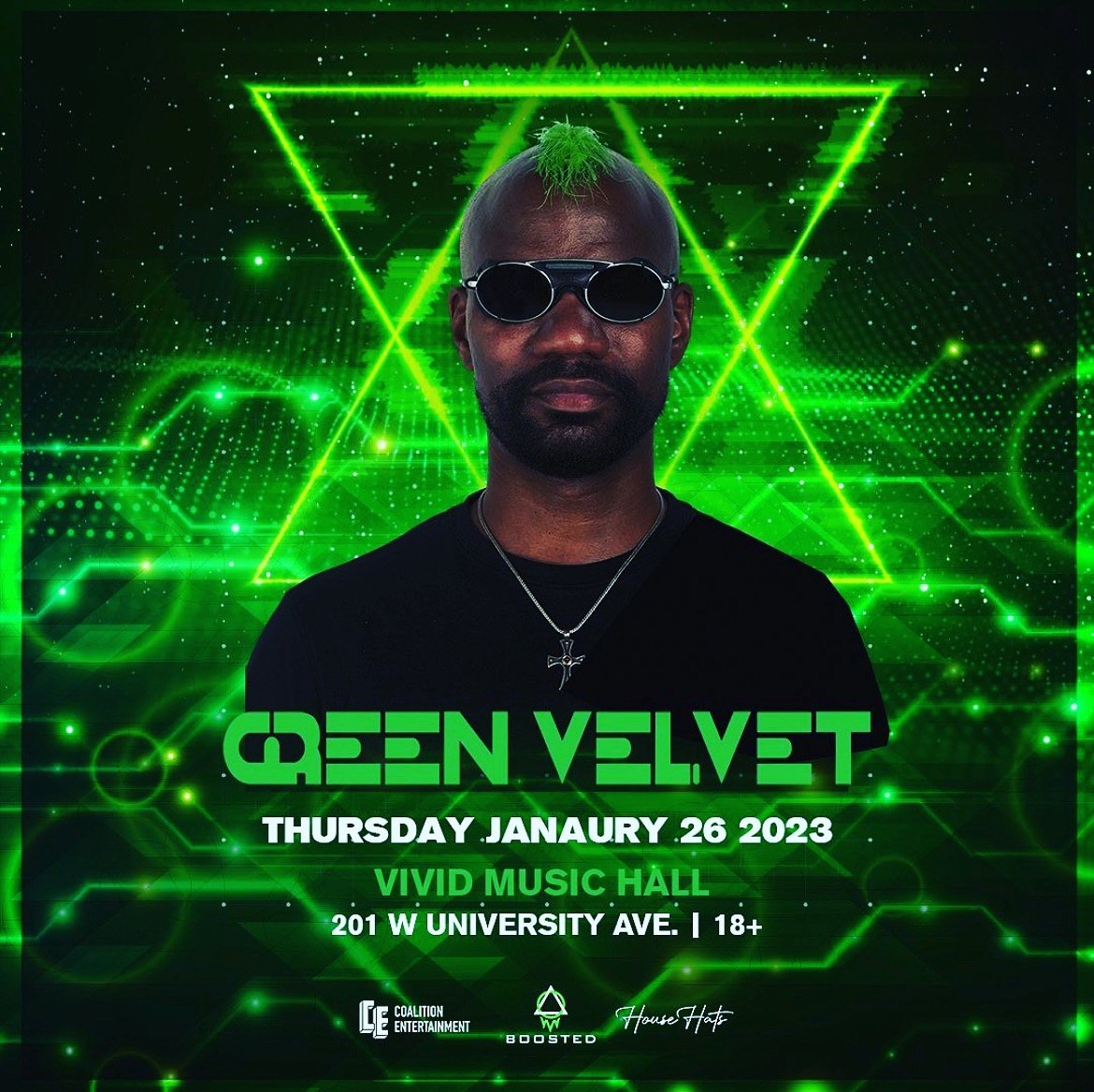 Green Velvet - Vivid Music Hall - Gainesville, FL