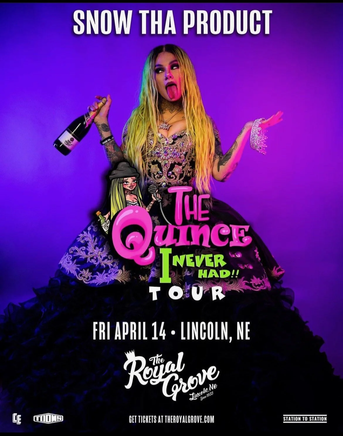 Snow The Product - The Royal Grove - Lincoln, NE