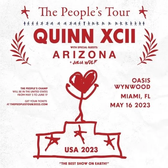 Quinn XCII - Oasis Wynwood - Miami, FL