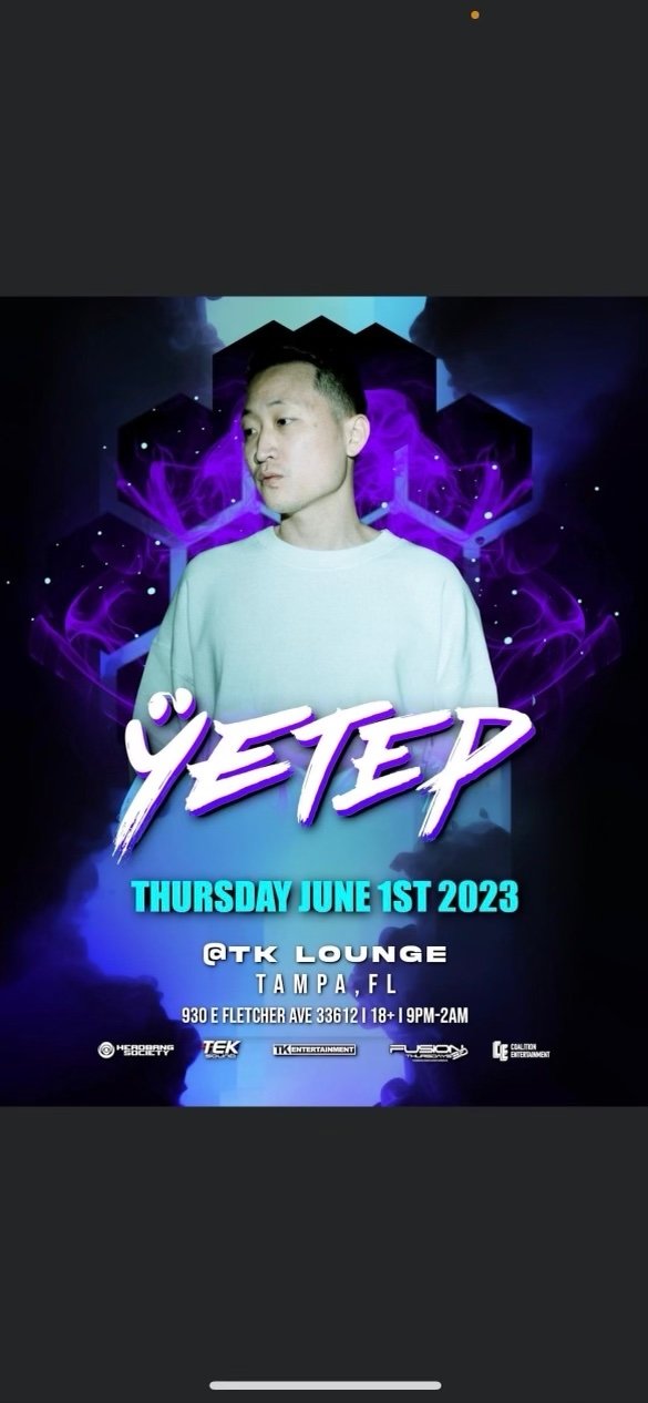 Yetep - TK Lounge - Tampa, FL