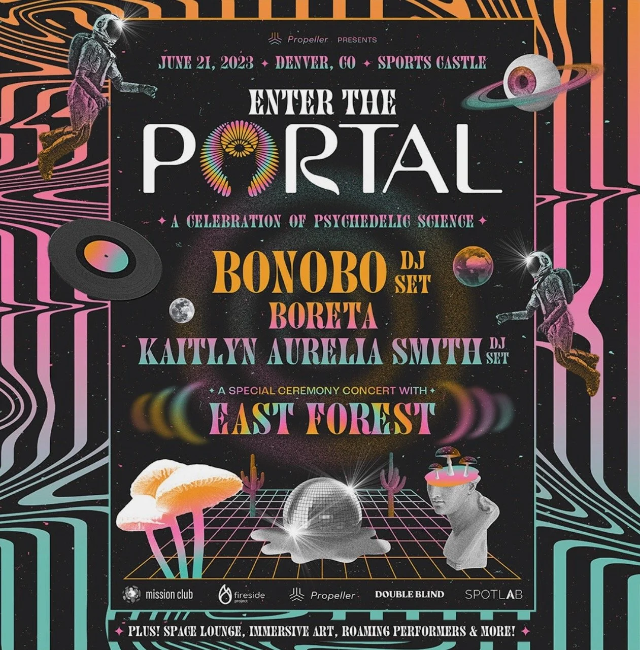 Bonobo - Enter The Portal - Sports Castle - Denver, CO