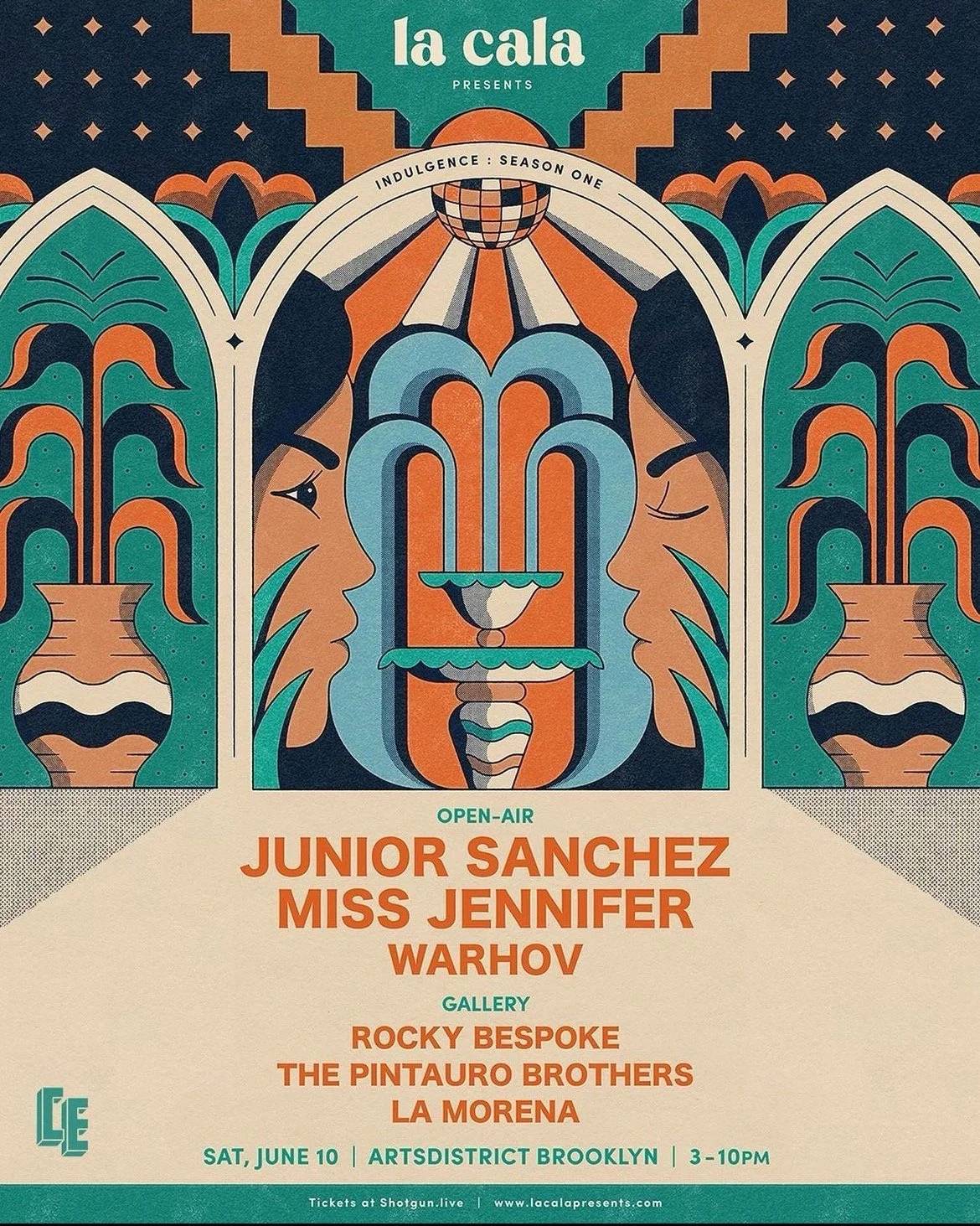 La Cala Presents Junior Sanchez - Arts District - Brooklyn, NY