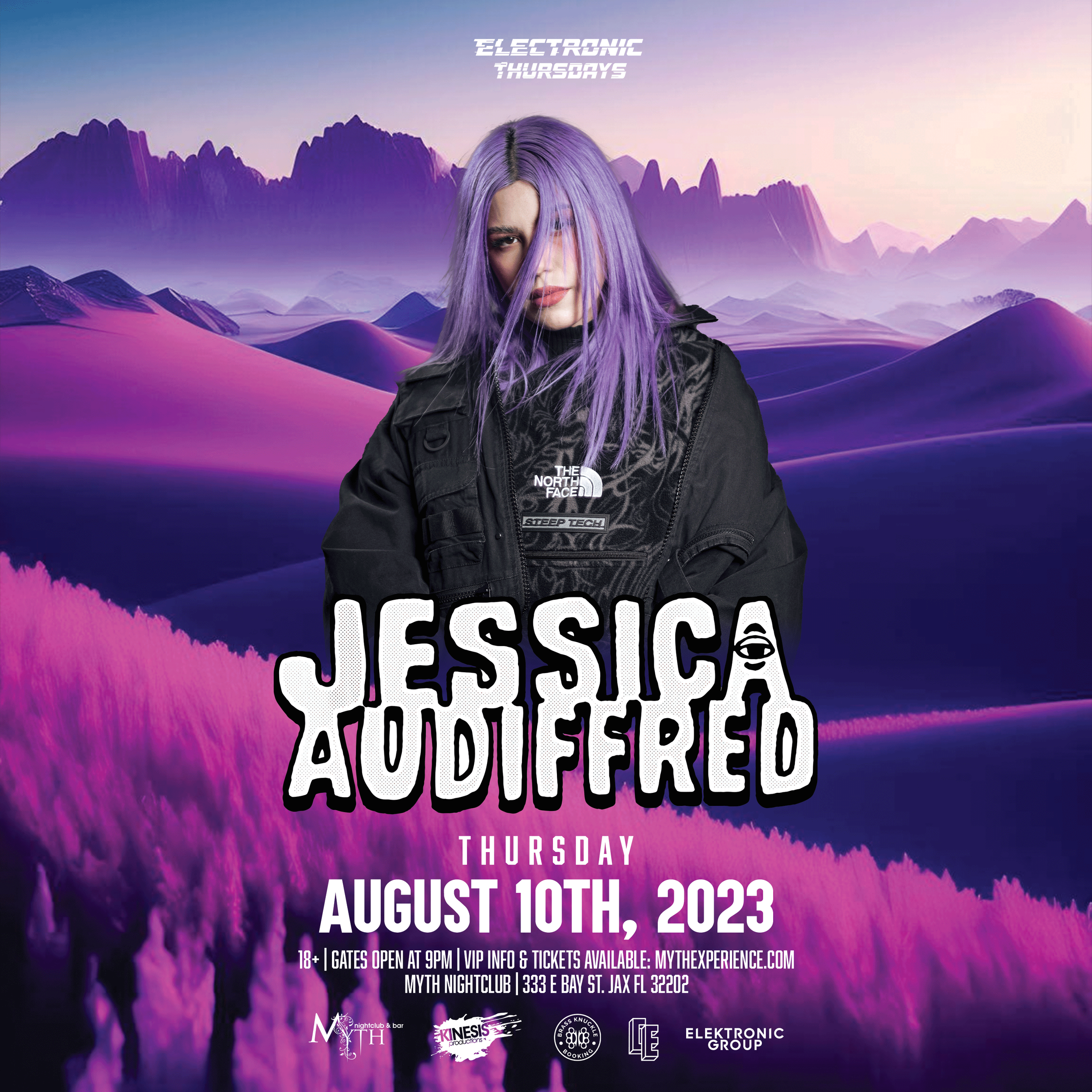 Jessica Audiffred - Myth Nightclub - Jacksonville, FL