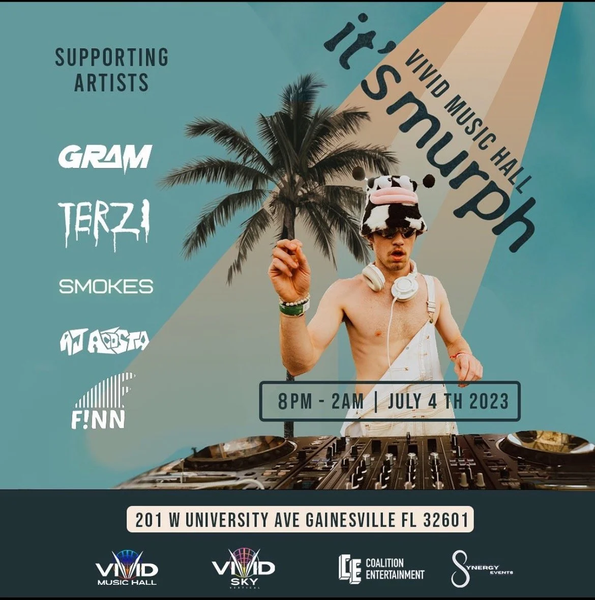 It's Murph - Vivid Music Hall - Gainesville, FL