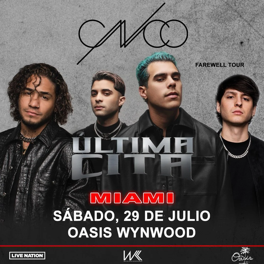 CNCO - Oasis Wynwood - Miami, FL (Copy)