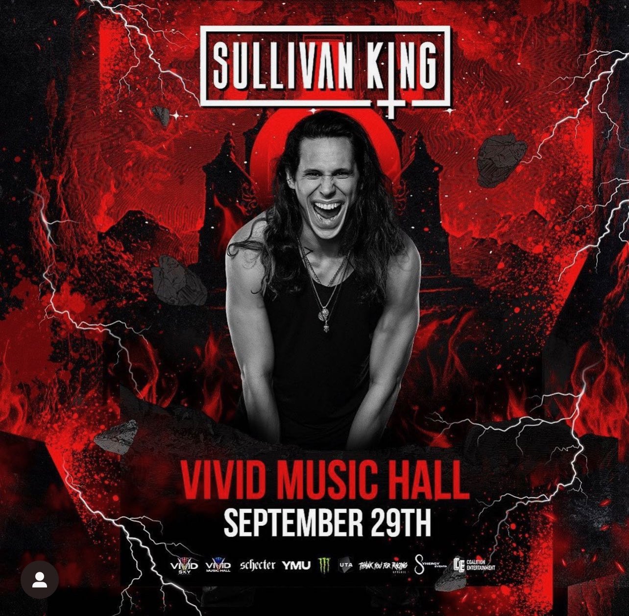 Sullivan King - Vivid Music Hall - Gainesville, FL 