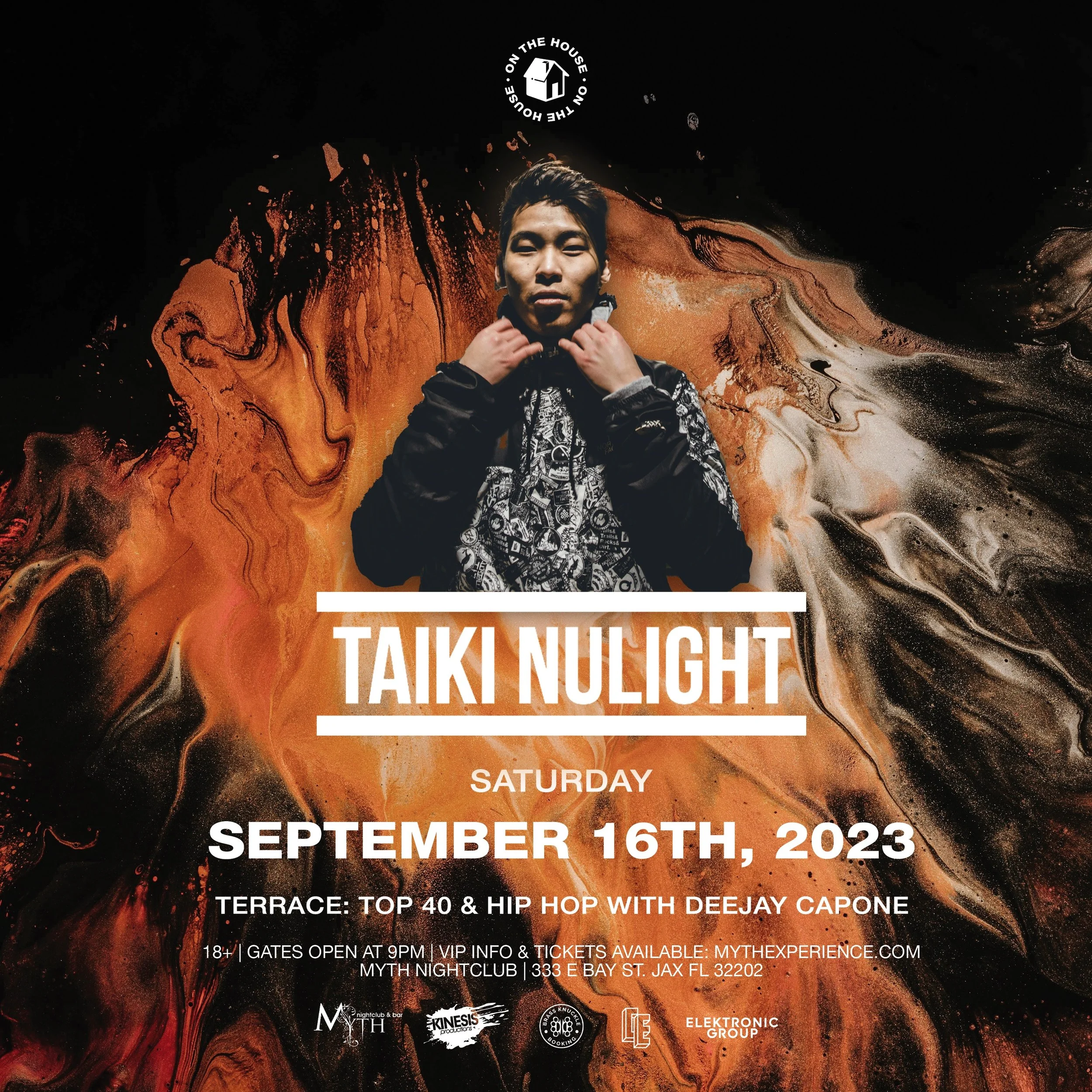 Taiki Nulight - Myth Nightclub - Jacksonville, FL 