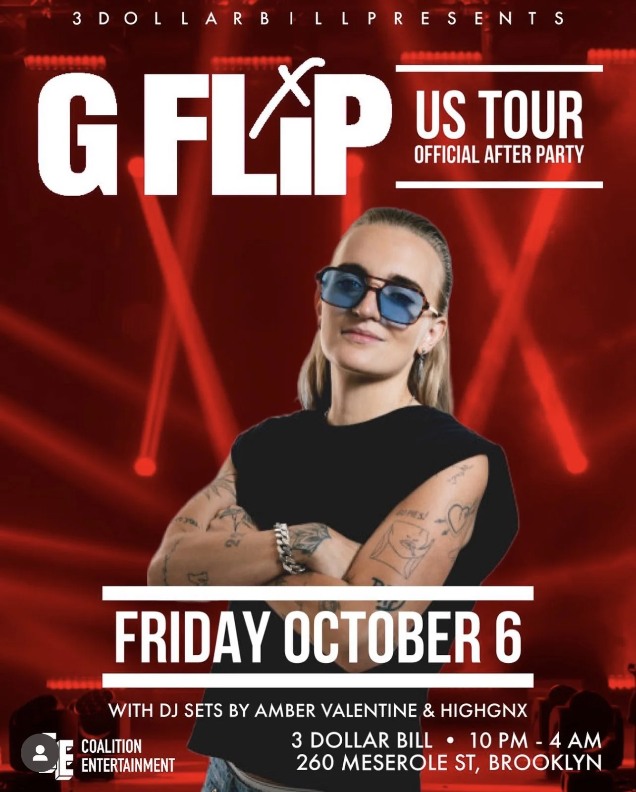 G Flip - 3 Dollar Bill - Brooklyn, NY