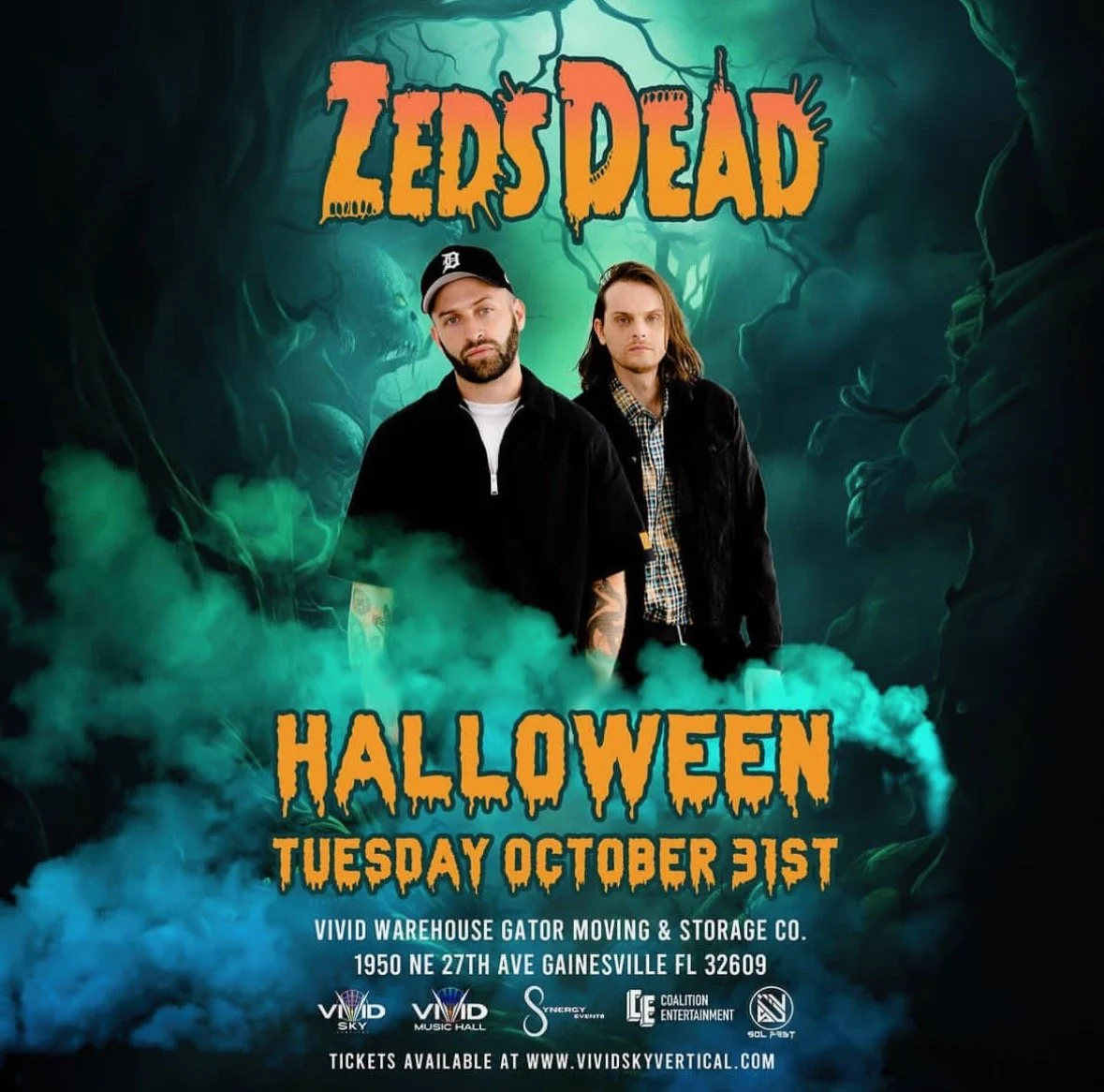 Zeds Dead - Vivid Music Hall - Gainesville, FL  
