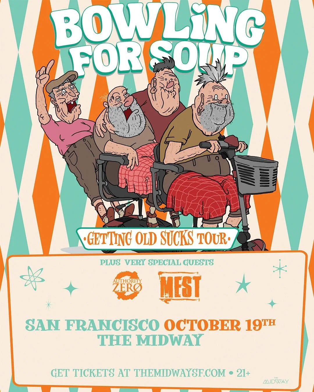 Bowling For Soup - The Midway - San Francisco, CA 