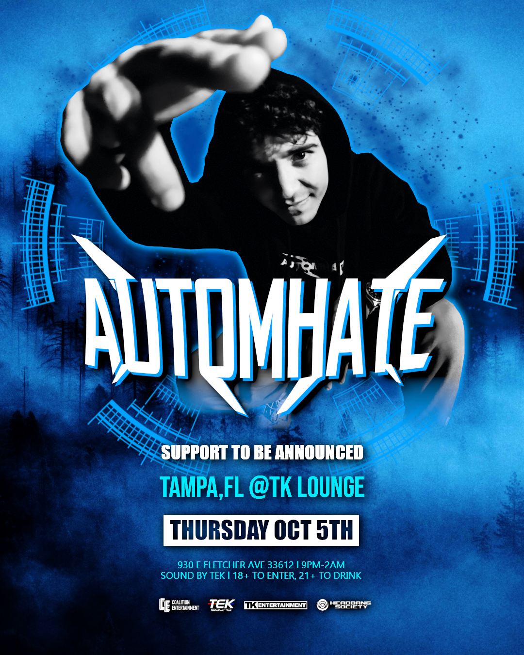 AUTOMHATE - TK Lounge - Tampa, FL