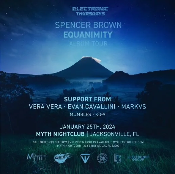 Spencer Brown - Myth Nightclub - Jacksonville, FL