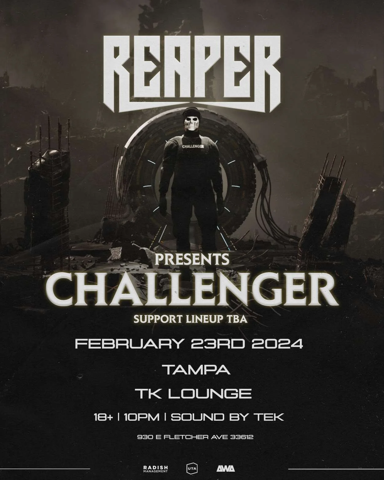 Reaper - TK Lounge - Tampa, FL    