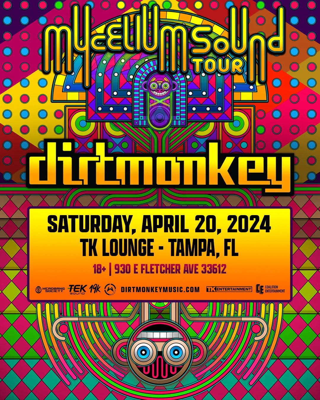 Dirt Monkey - TK Lounge - Tampa, FL