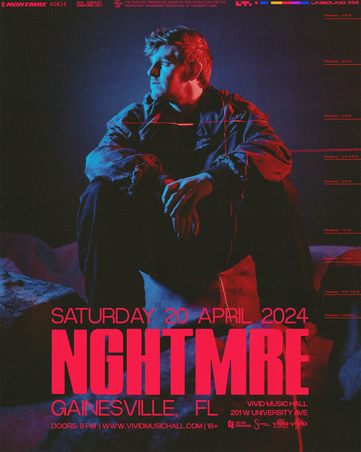 NGHTMRE - Vivid Music Hall - Gainesville, FL  