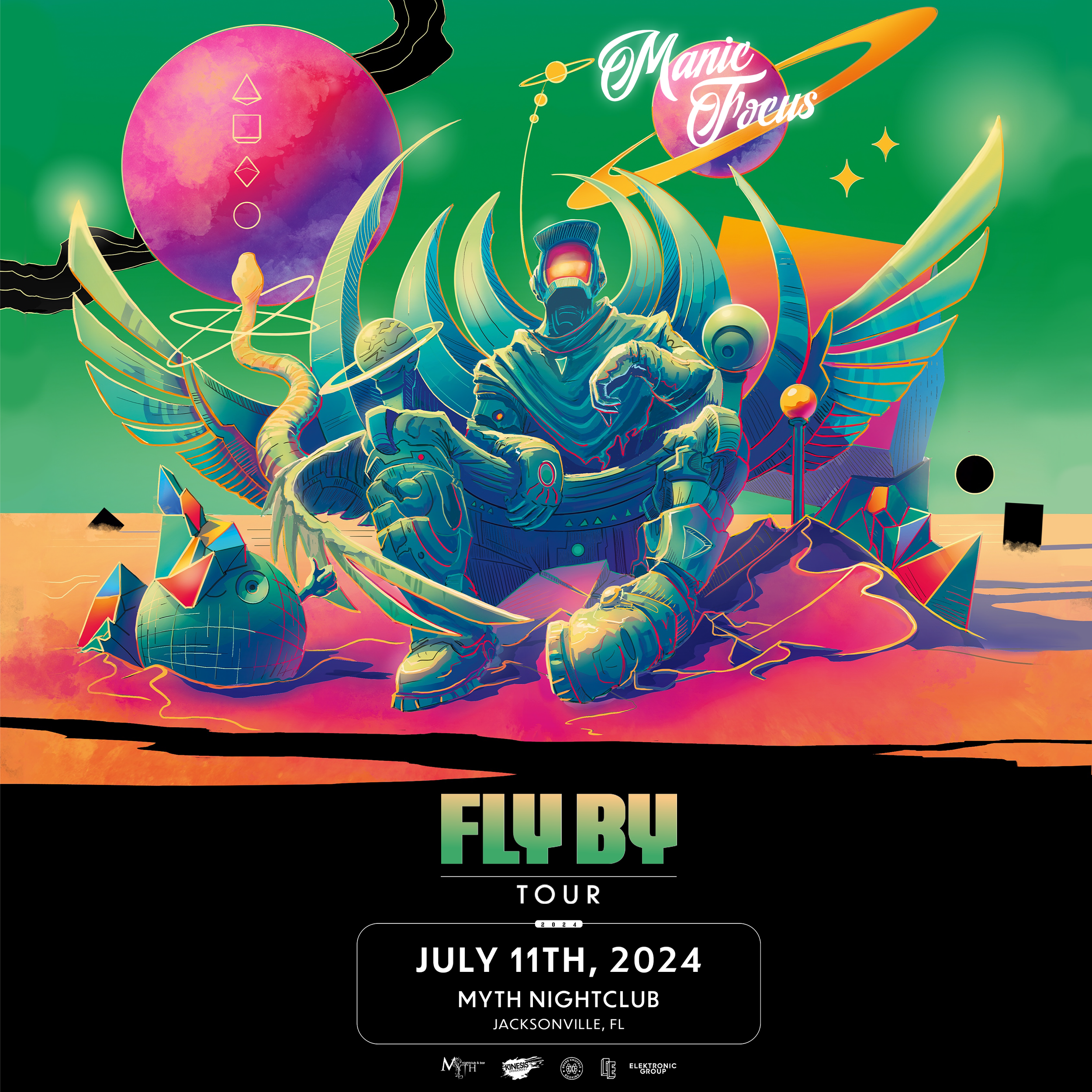 Manic Focus - Myth Nightclub - Jacksonville, FL    