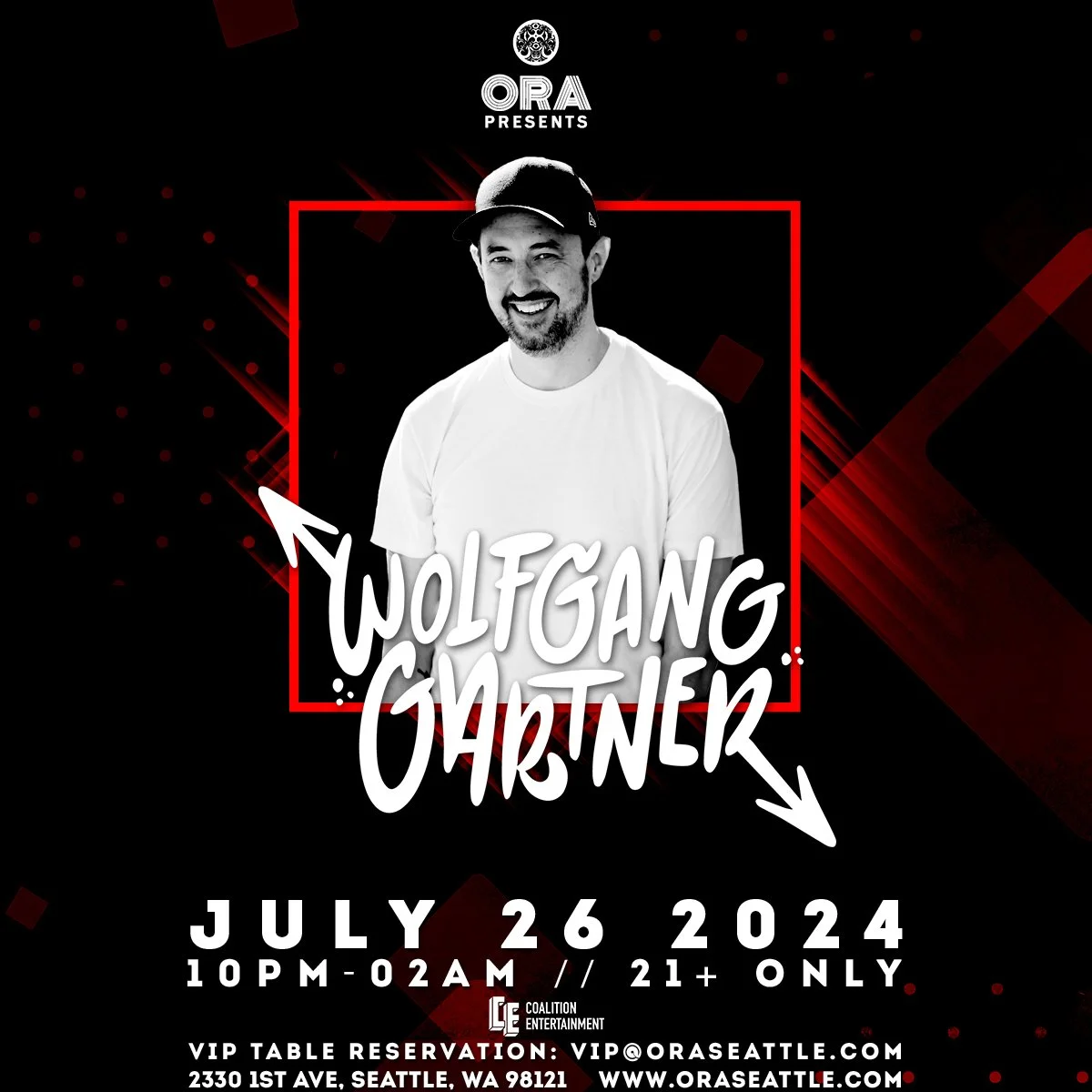 Wolfang Gartner - Ora Nightclub - Seattle, WA