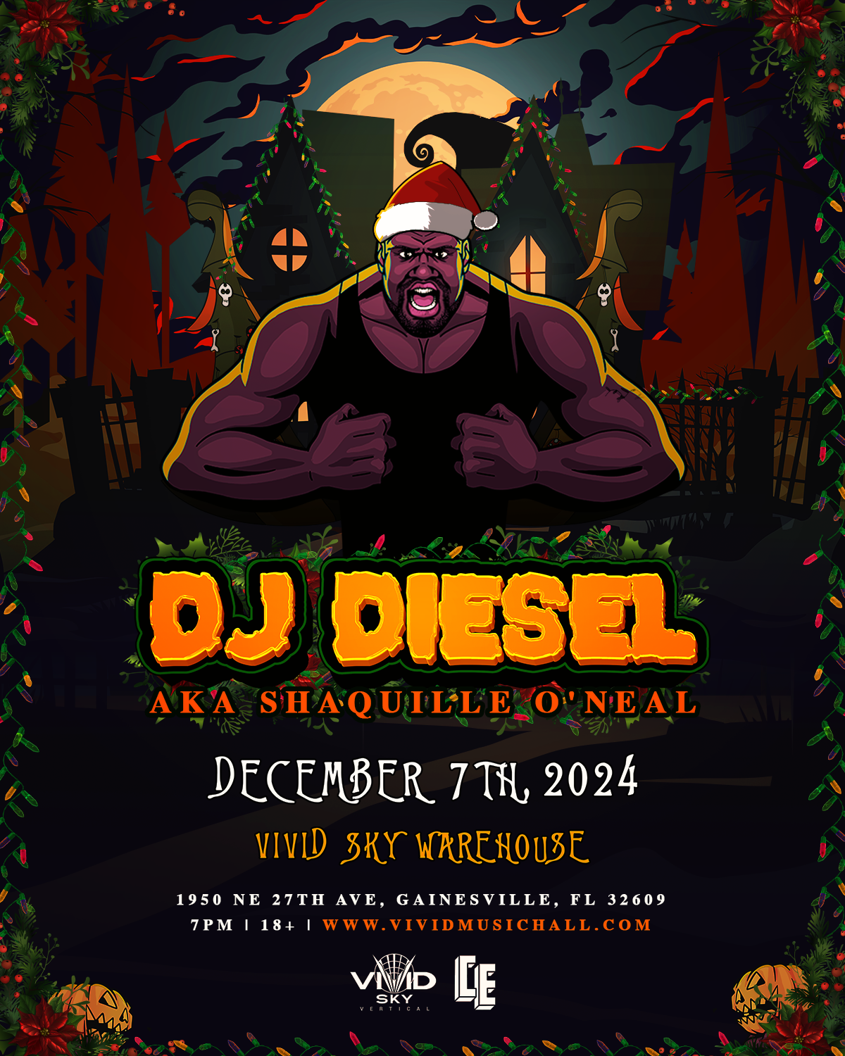 DJ Diesel - Vivid Sky Warehouse - Gainesville, FL 