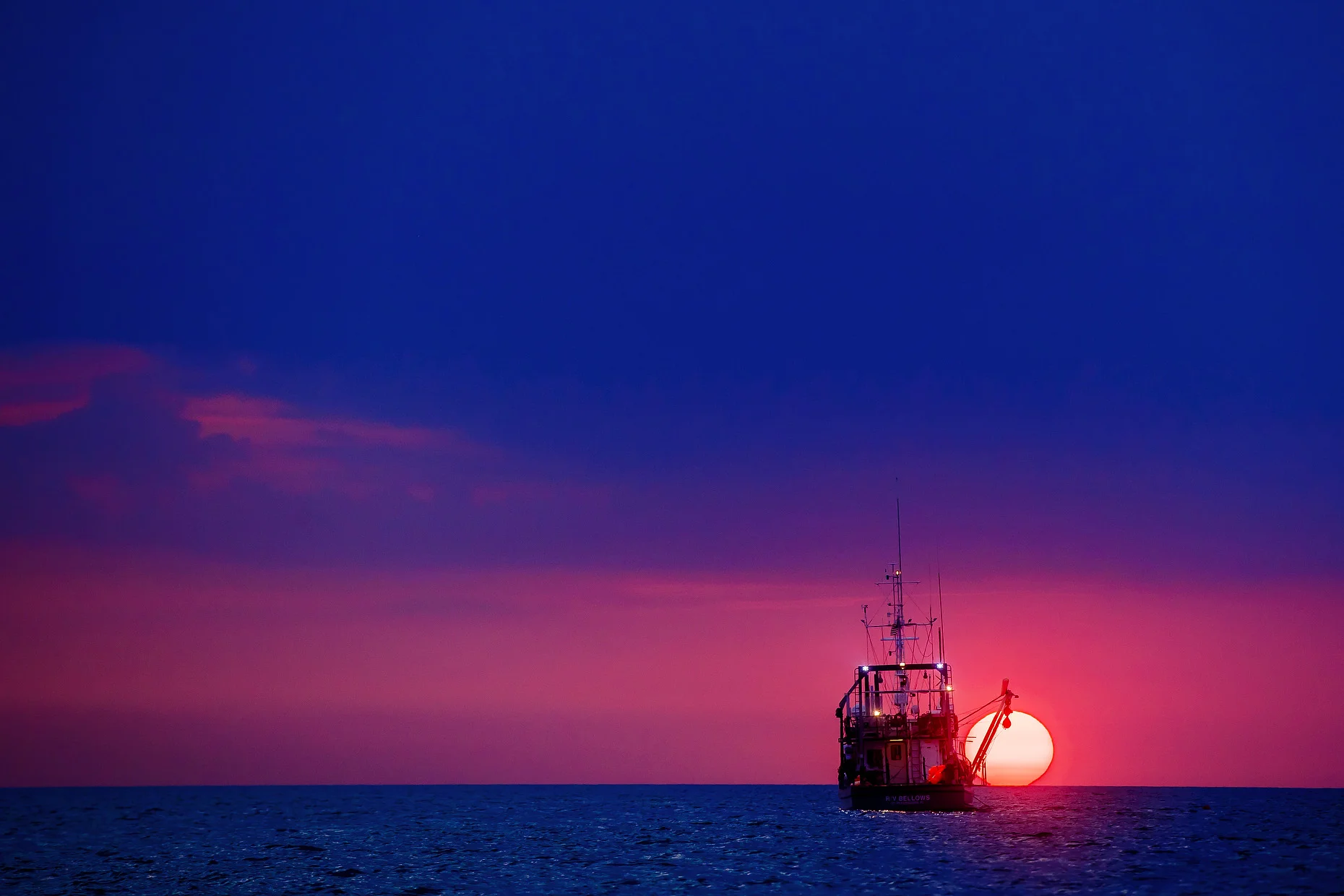 sunsets, sharks, and silhouettes