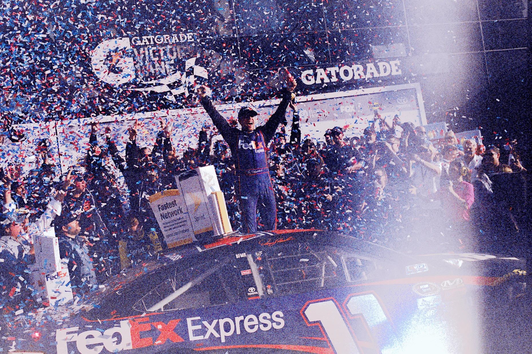 expired film @ the daytona 500