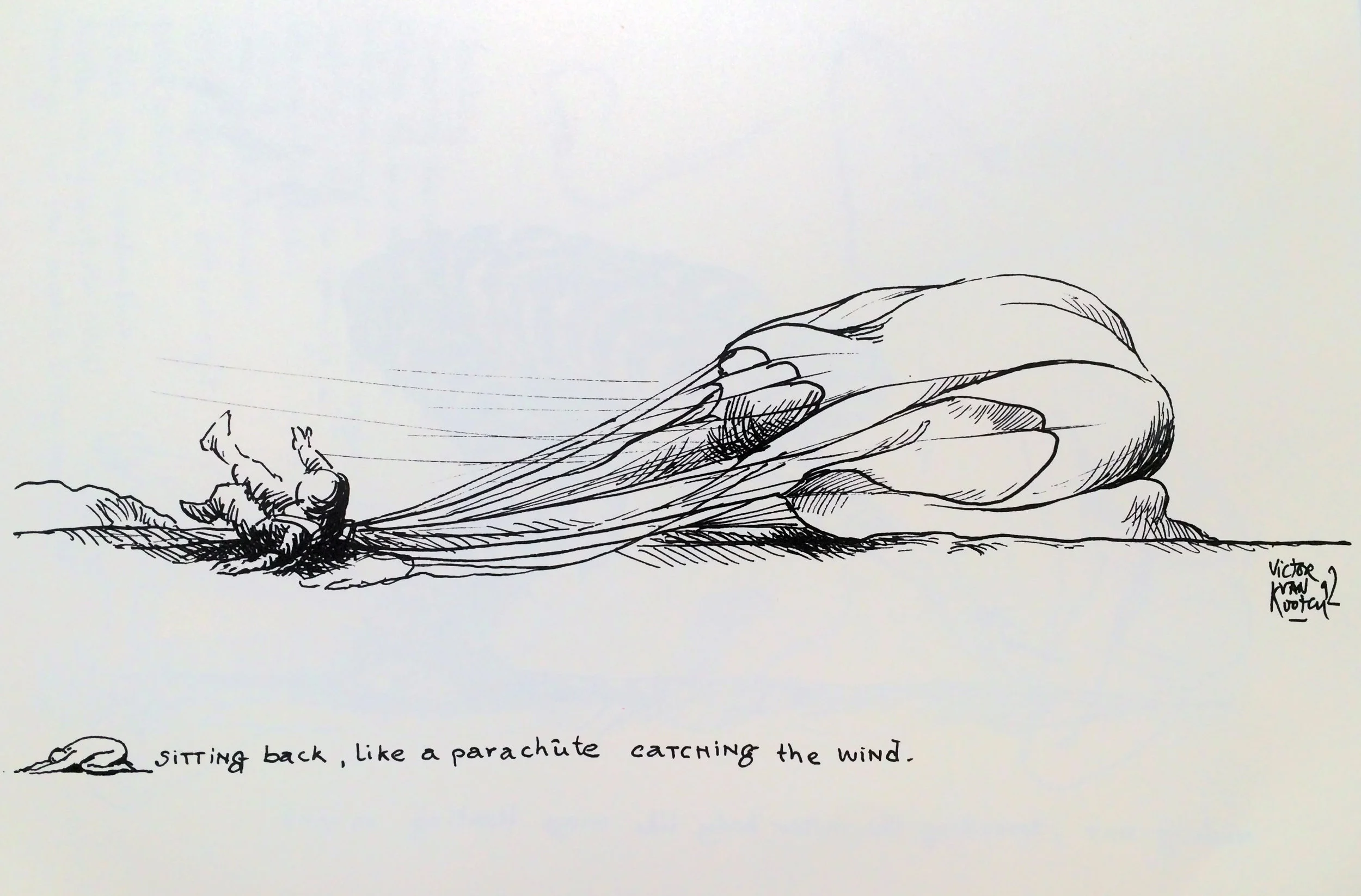 drawing by © Victor Van Kooten