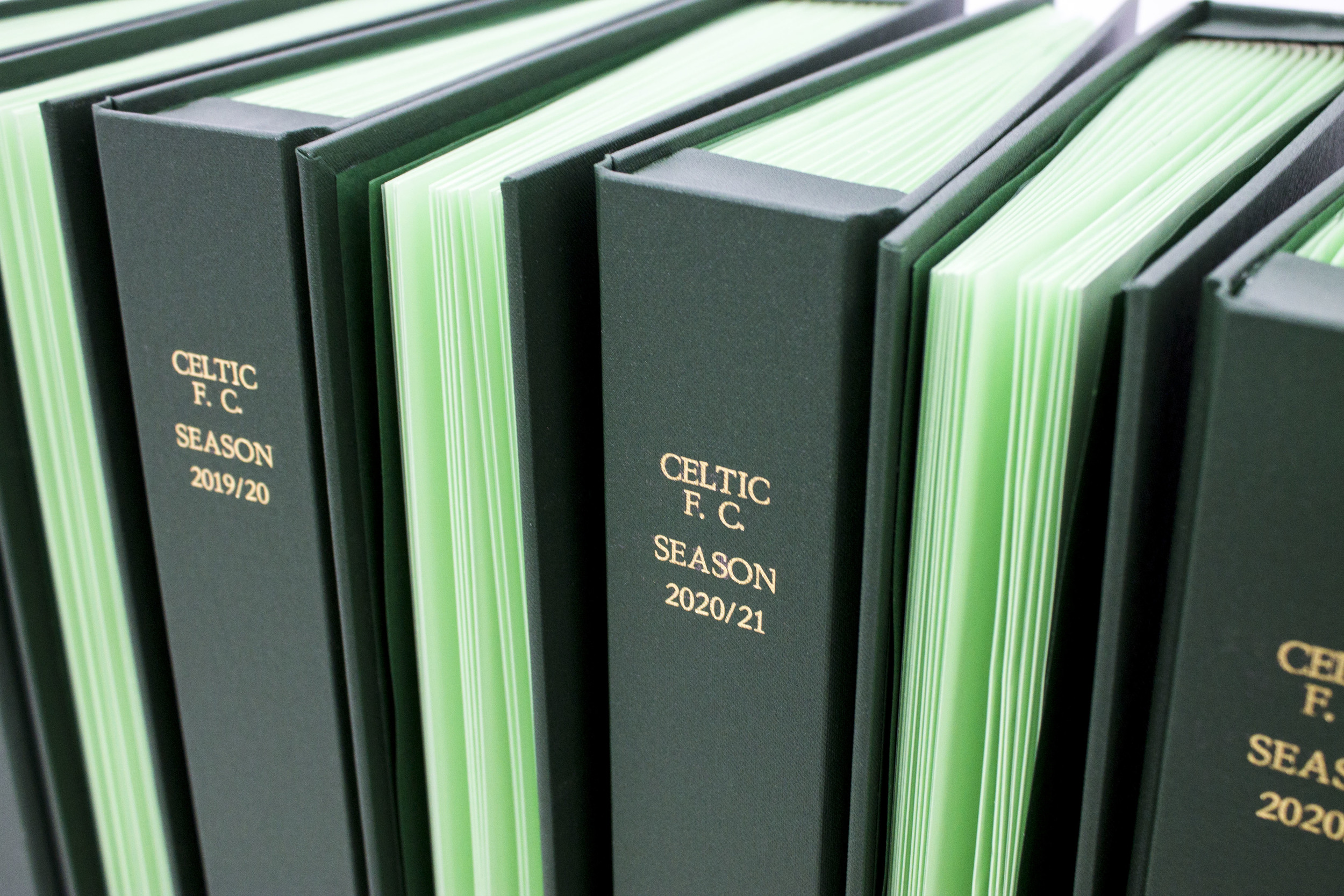 Celtic Football Programme Binders