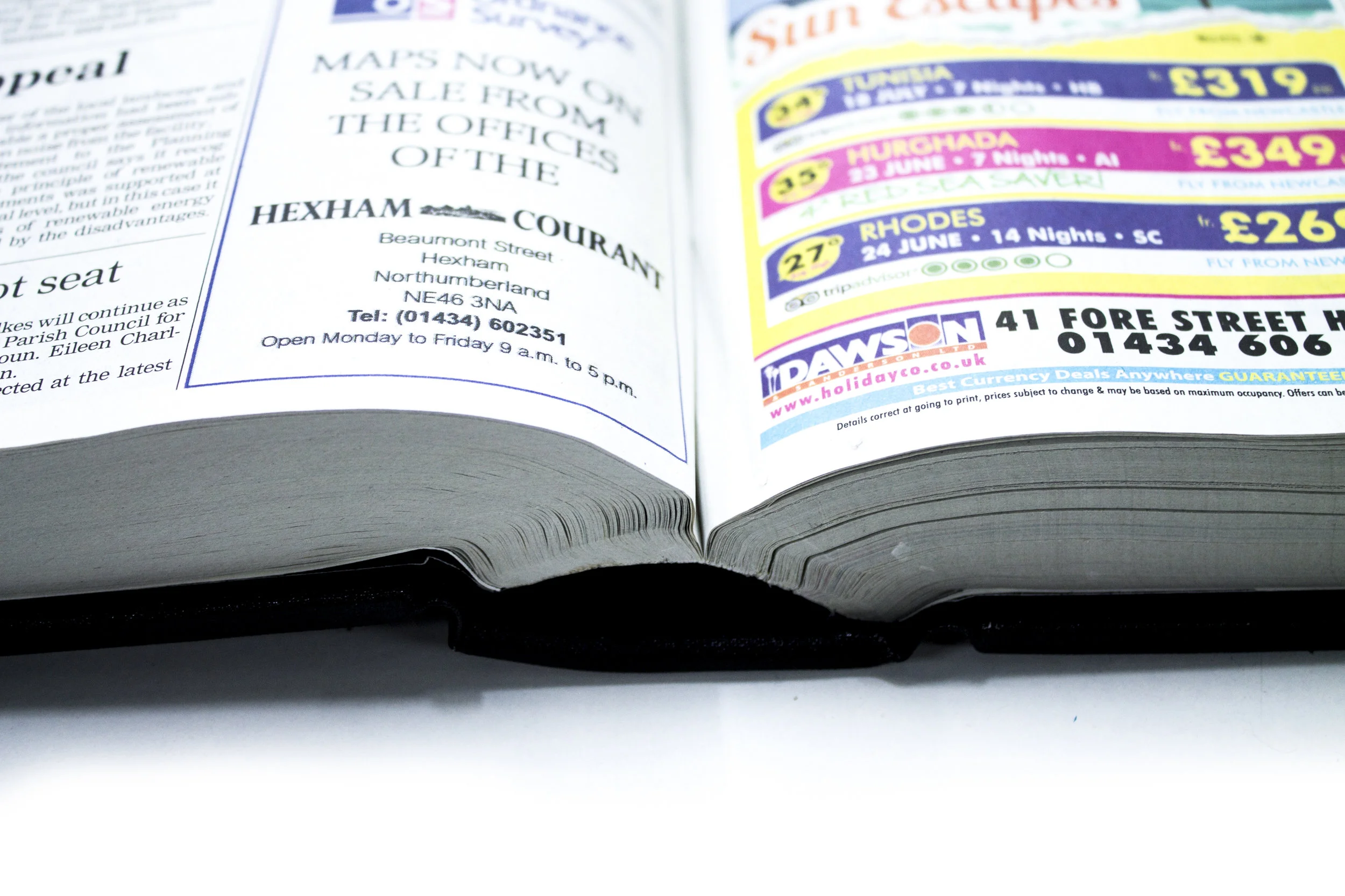 Downie Allison Downie Newspaper Binding Services — Downie Allison