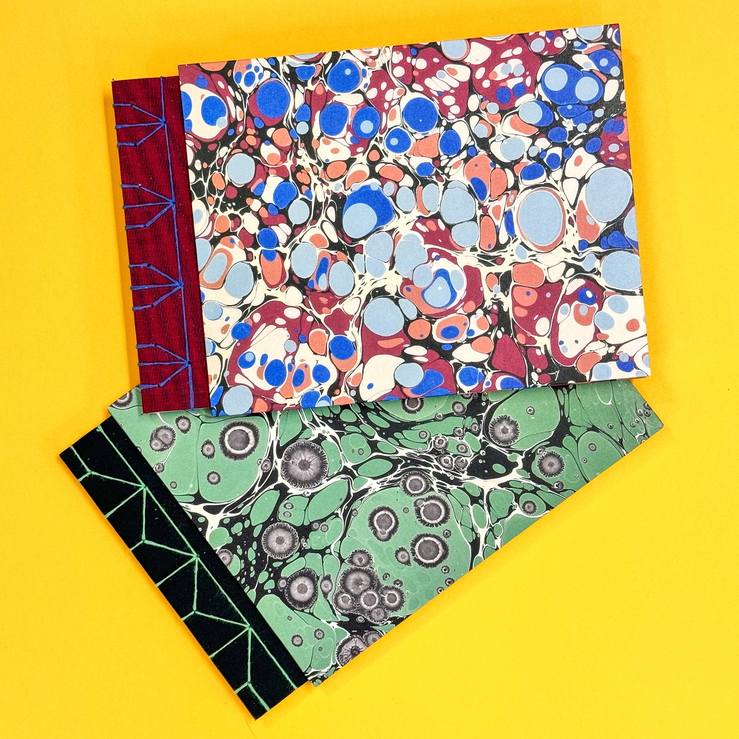Japanese notebook with marble paper.jpg