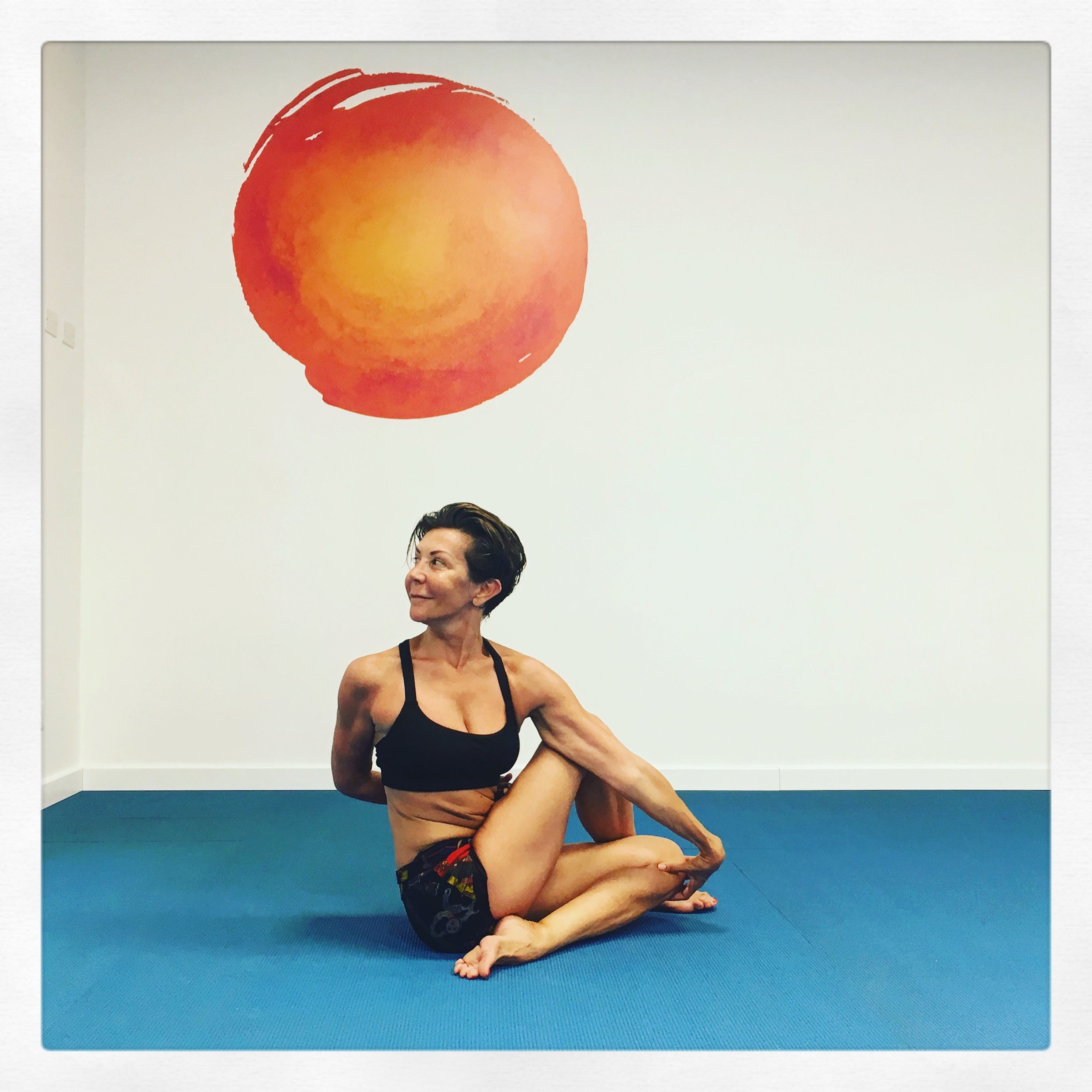 Spine Twisting Yoga Pose Trieste