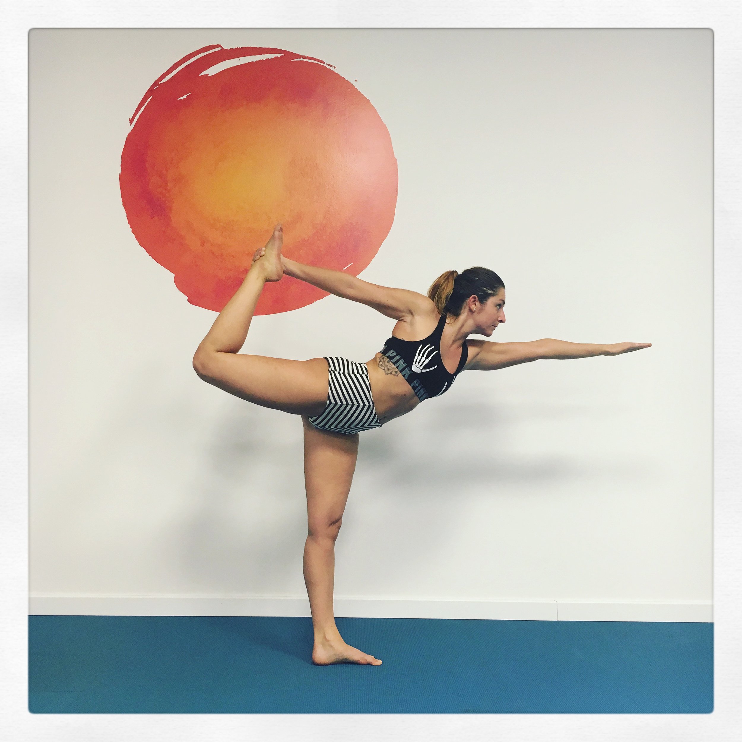 Standing Bow Trieste Yoga
