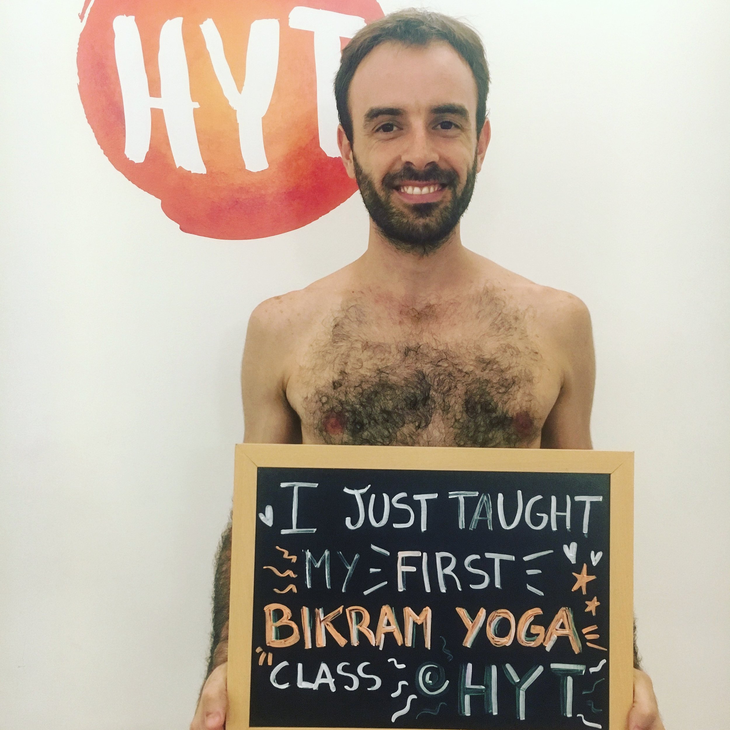First class at HYT new teacher