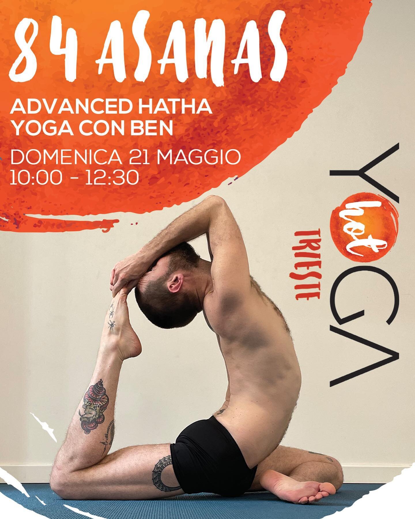 👊🏻 𝗠𝗮𝘀𝘁𝗲𝗿𝗰𝗹𝗮𝘀𝘀 𝟴𝟰 𝗣𝗼𝘀𝘁𝘂𝗿𝗲 𝗛𝗮𝘁𝗵𝗮: questa domenica con Ben 

Il Bikram Yoga &egrave; una serie di posture 𝗛𝗮𝘁𝗵𝗮 𝗬𝗼𝗴𝗮 che trae origine da una serie contenente 84 posture creata dal 𝗰𝘂𝗹𝘁𝘂𝗿𝗶𝘀𝘁𝗮 e 𝘆𝗼𝗴𝗶 𝗶𝗻