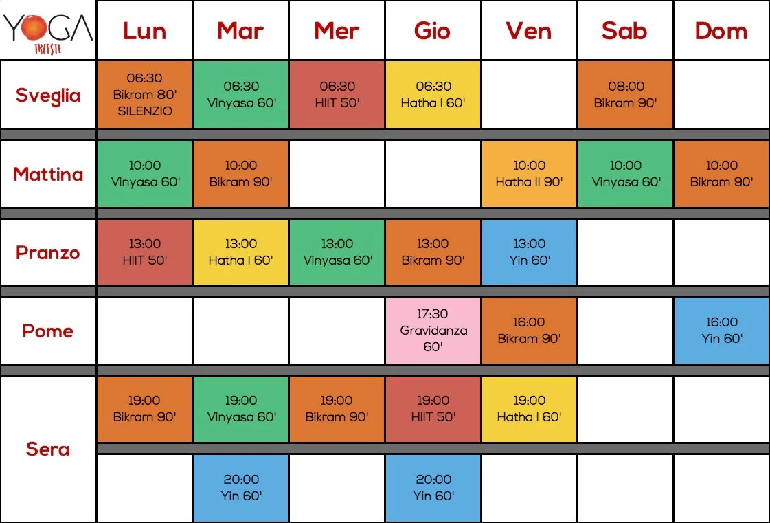 Nuovo Orario Autunno/Inverno 2024