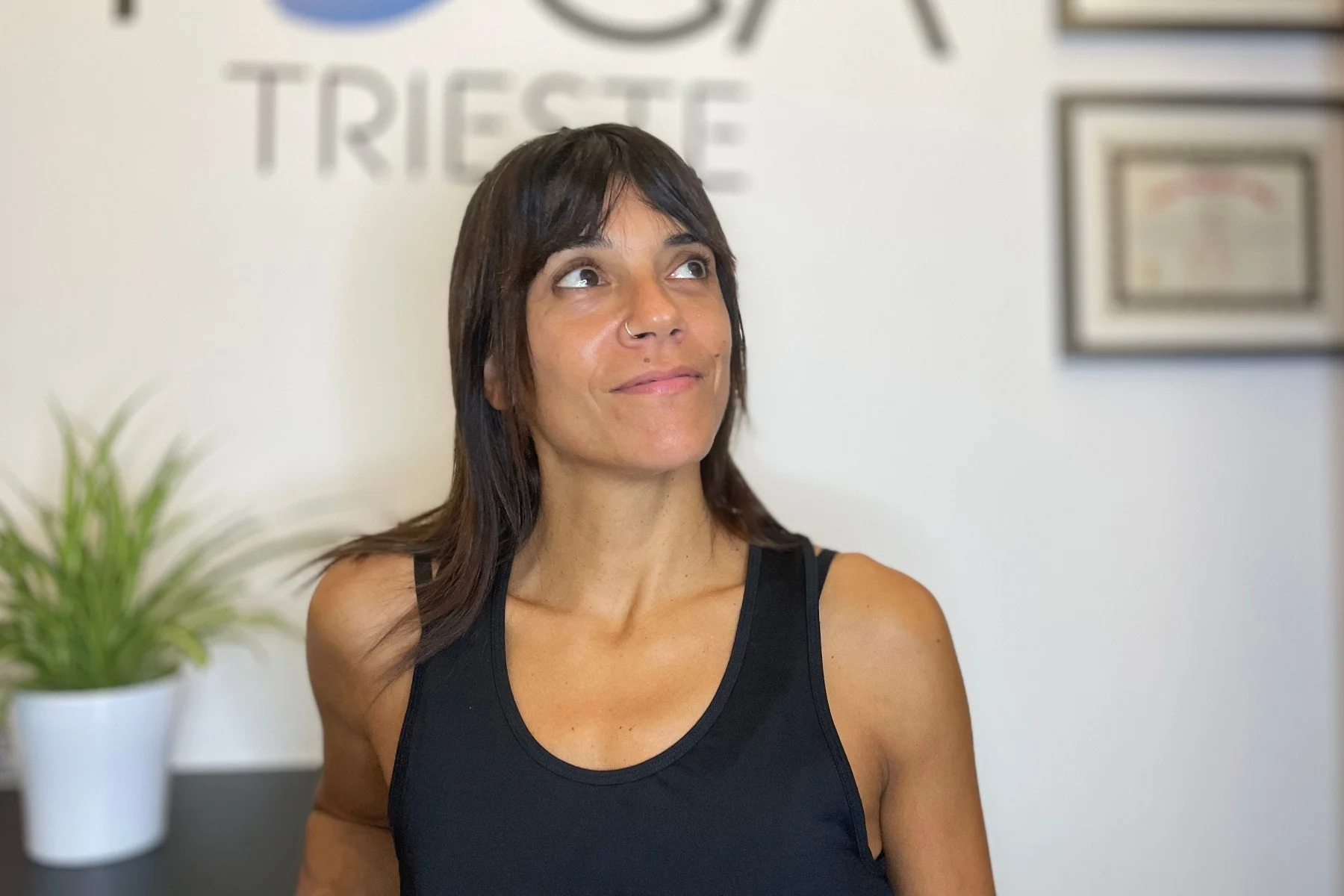 Francesca insegnante di vinyasa a Yoga Trieste