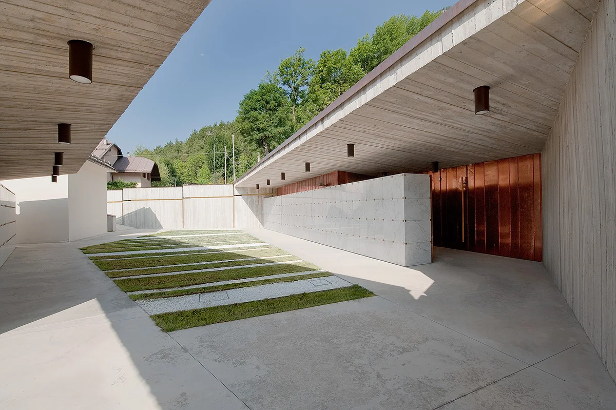 Ampliamento area cimiteriale a Ziano di Fiemme - Trento