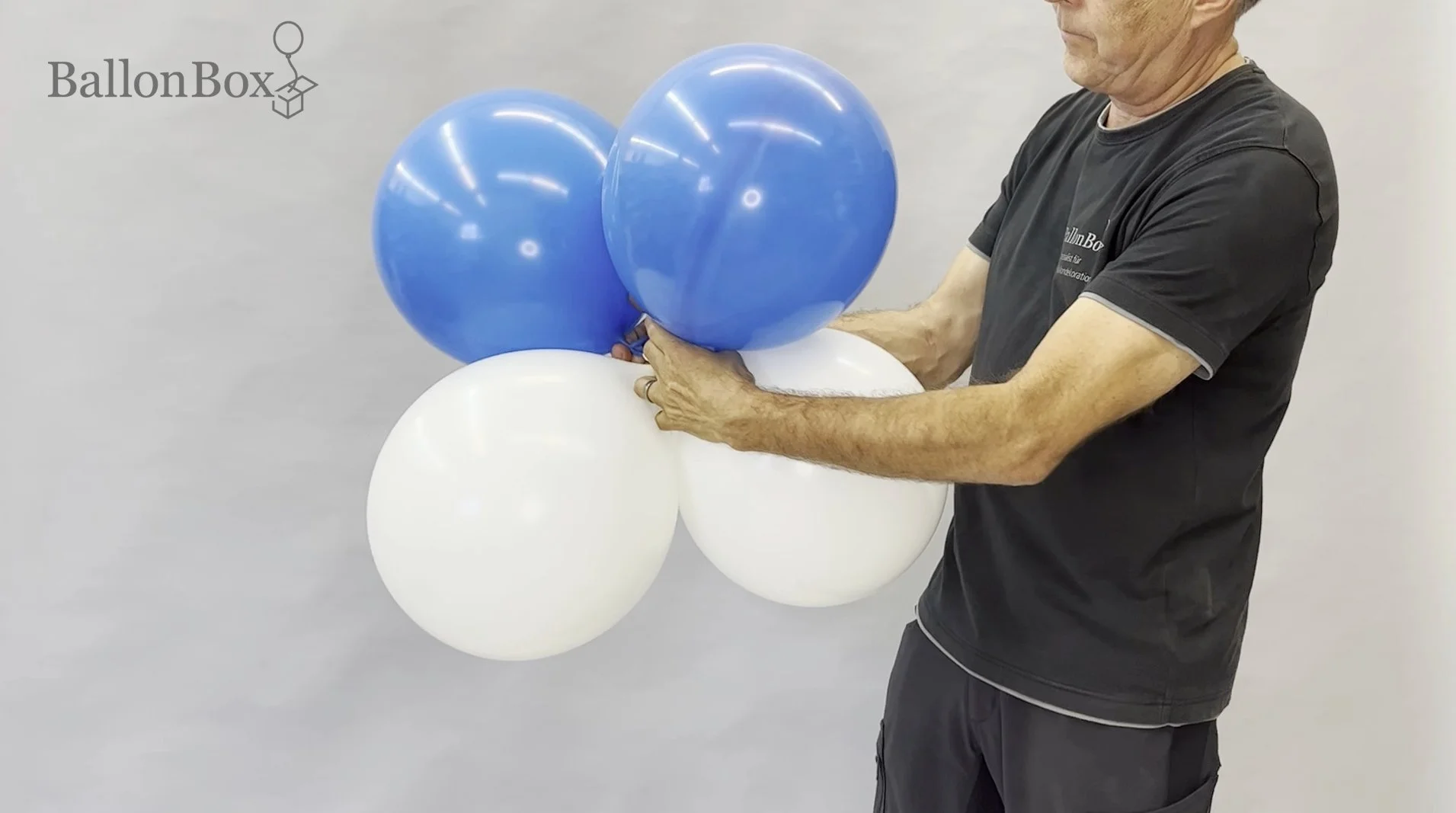Anleitungsvideo zum Erstellen einer Ballonsäule