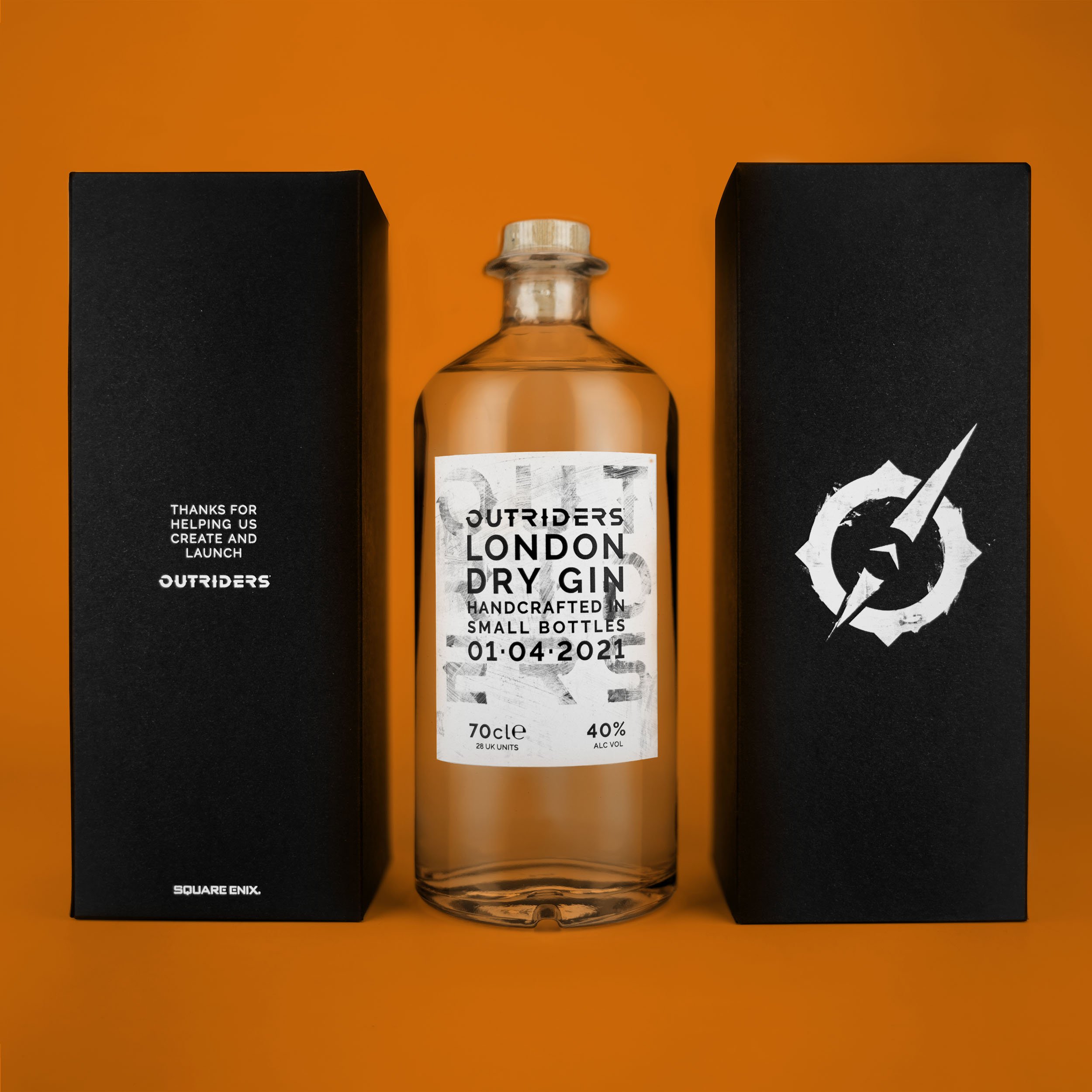 CC Hybrid Outriders Gin - with bottle