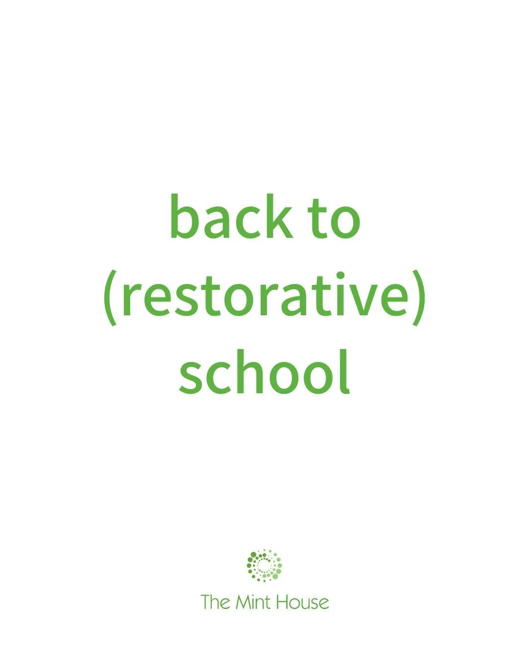 We're back to (restorative) school! As a new school year starts for many of us, we'd love to invite you to join us to hear from Justin Mui and Tyler Sim (Lutheran Community Care Services) about their experiences of creating restorative school culture