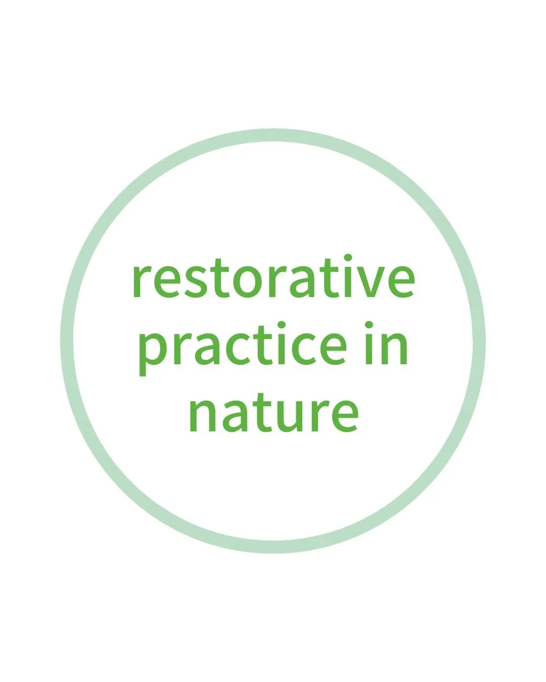 Meeting in a 3 acre nature reserve in the midst of the city we invite you to join this initiative to develop the use of restorative practice in nature and community in partnership with @boundarybrook.

Friday 17 October 2025
2:00 - 3:30 pm 
Boundary 