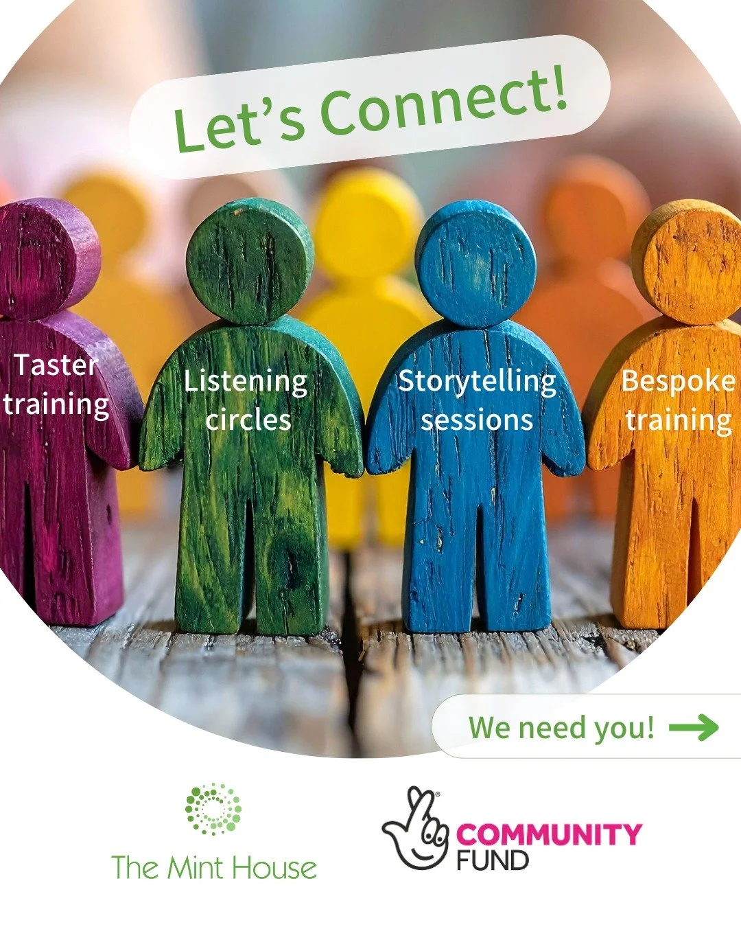 We have been awarded a National Lottery Community Fund grant to reach new and diverse audiences in the Oxford area with restorative approaches.

As part of this funding, we are able to offer the following to local community groups and organisations:
