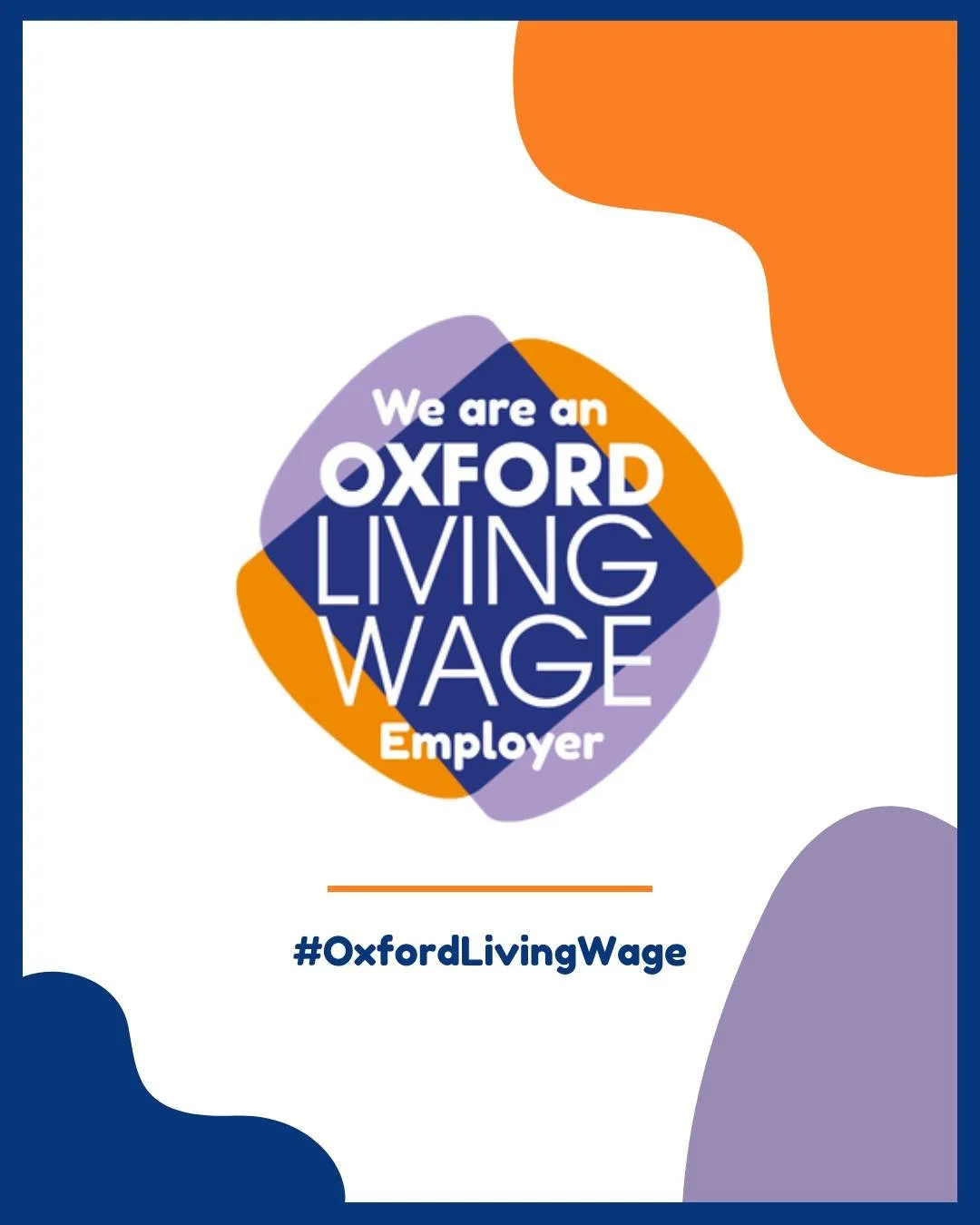 We&rsquo;re proud to announce that we have become an accredited Oxford Living Wage employer. The Oxford Living Wage helps ensure more people earn a fair wage that reflects the true cost of living and working in Oxford. 

🟢 Read more at the News link
