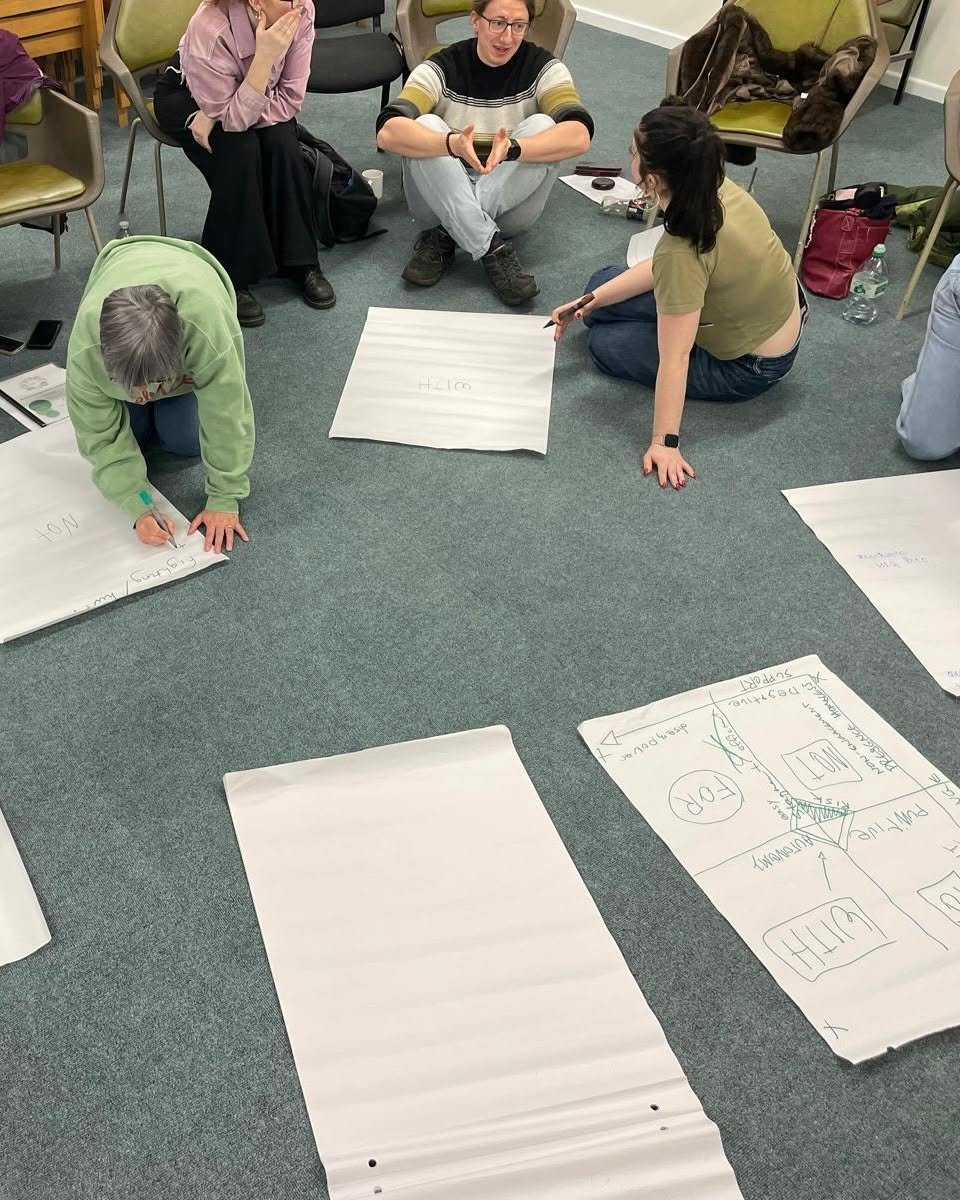 We've recently been involved in training staff from various member organisations of the Oxfordshire Homelessness Alliance, helping them to bring restorative approaches into their work. 

If you are interested in how we might be able to train and supp