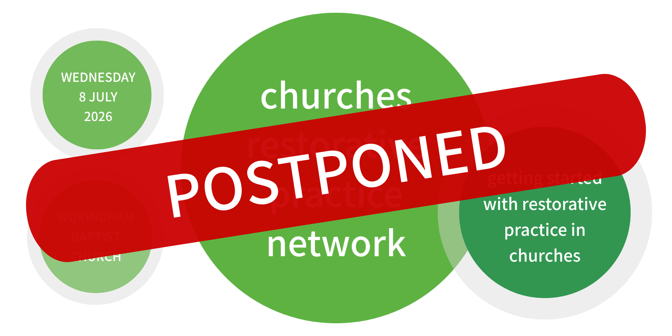 Churches RP Network: Getting Started with Restorative Practice in Churches (POSTPONED)