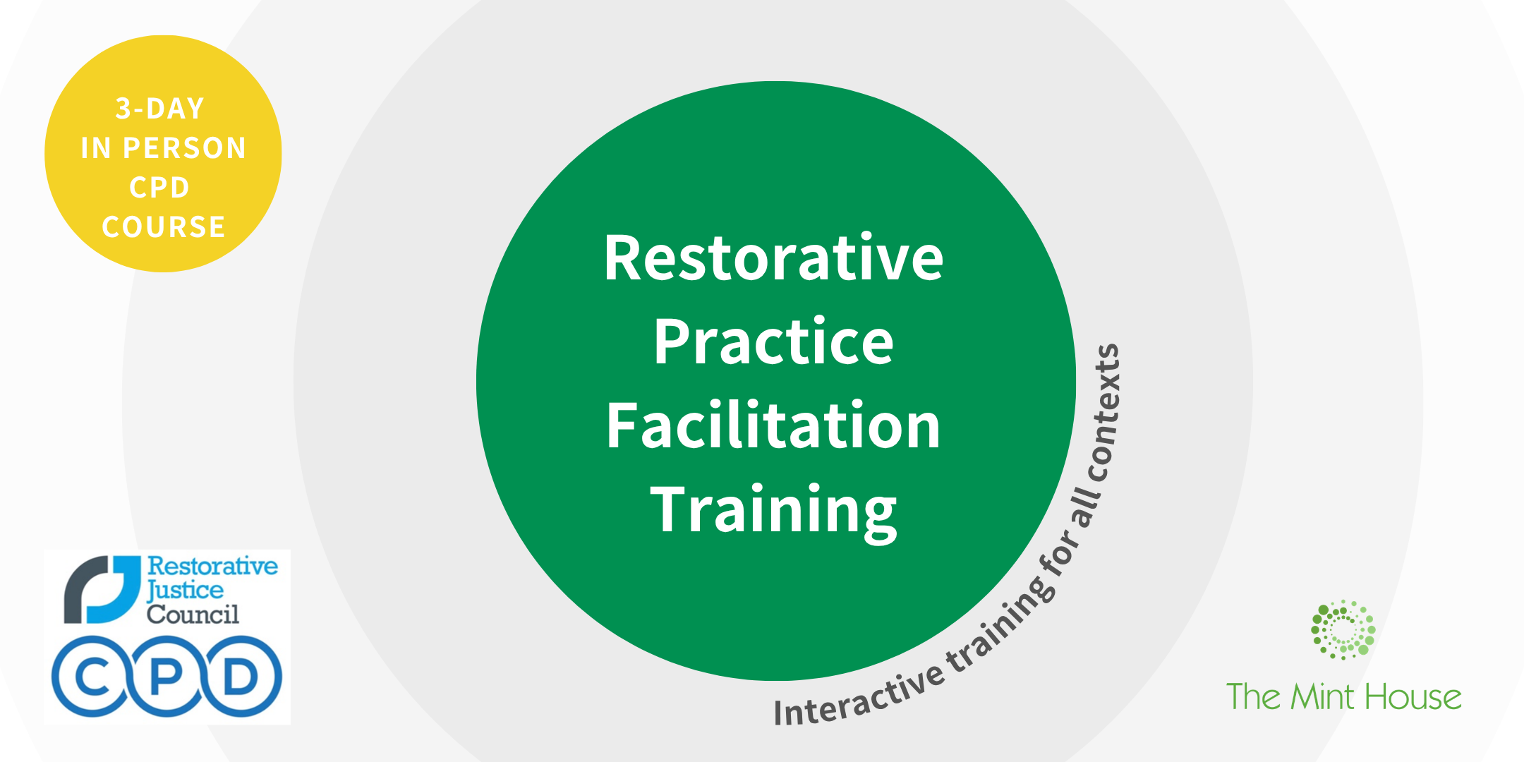Restorative Practice Facilitation Training (3-day 4, 11, 18 November)