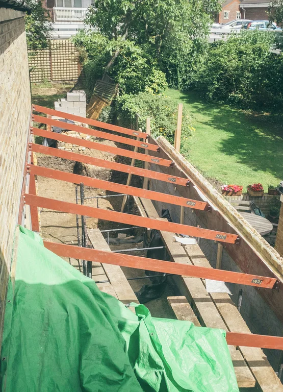 Extension structure. Photo: Amy Smyth