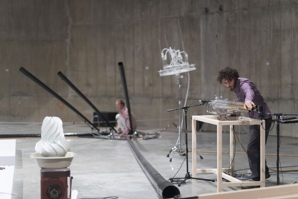 Tarek Atoui: The Reverse Collection, 2014, installation Tate Photography